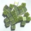 25 8mm Olive Fiber Optic Cubes